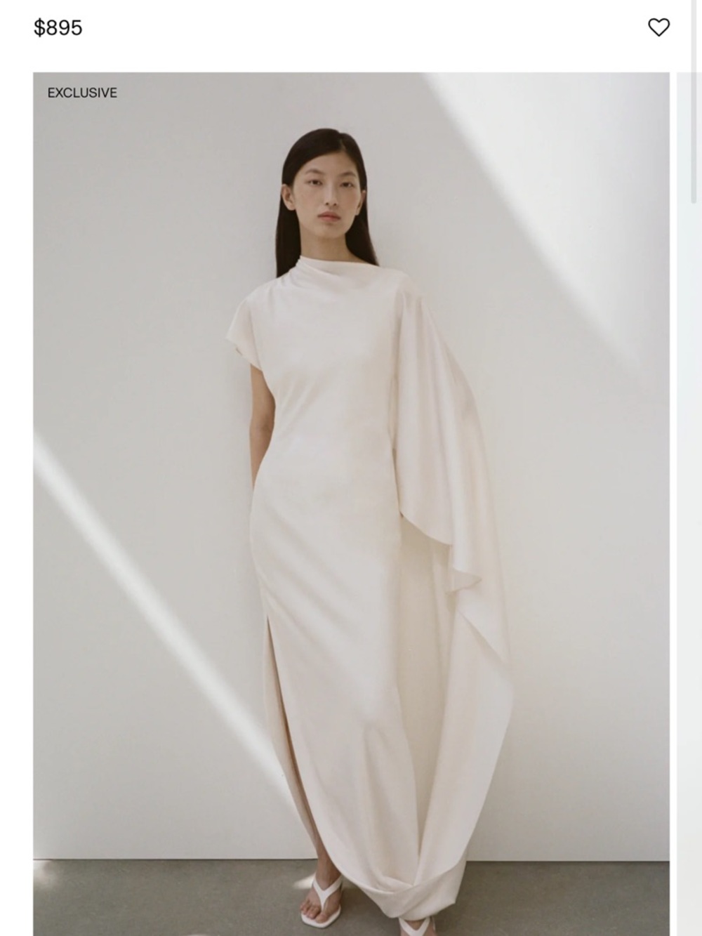 NWT SIMKHAI Ora Satin Gown size 8